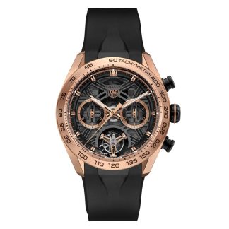 TAG Heuer Carrera Chronograph Tourbillon Extreme Sport 44mm Mens Watch 18k Gold & Titanium CBU5050.FT6273