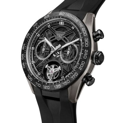TAG Heuer Carrera Chronograph Tourbillon Extreme Sport 44mm Mens Watch Black CBU5080.FT6272 - Image 2