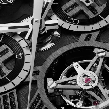 TAG Heuer Carrera Chronograph Tourbillon Extreme Sport 44mm Mens Watch Black CBU5080.FT6272 - Image 3