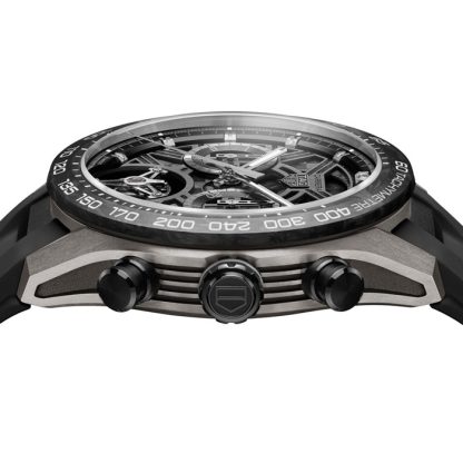 TAG Heuer Carrera Chronograph Tourbillon Extreme Sport 44mm Mens Watch Black CBU5080.FT6272 - Image 4