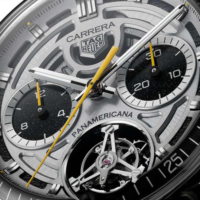 TAG Heuer Carrera Chronograph Tourbillon X Porsche Panamericana Skeleton Limited Edition 42mm Mens Watch CBS5012.FC6571 - Image 3