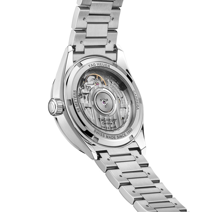 TAG Heuer Carrera Date 36mm Ladies Watch Green Diamond Dot WBN2317.BA0001 - Image 5