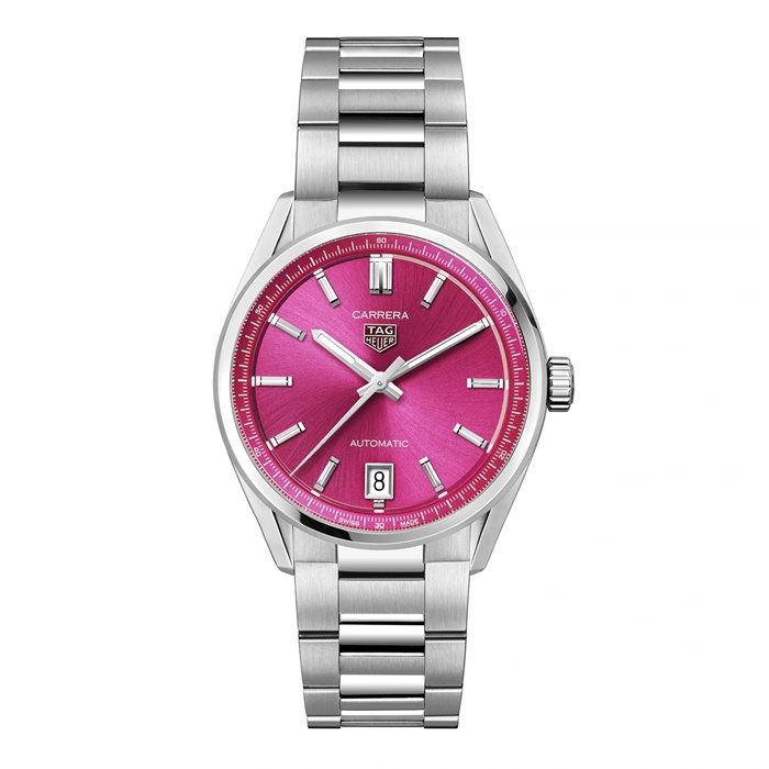 TAG Heuer Carrera Date 36mm Unisex Watch Pink WBN2313.BA0001