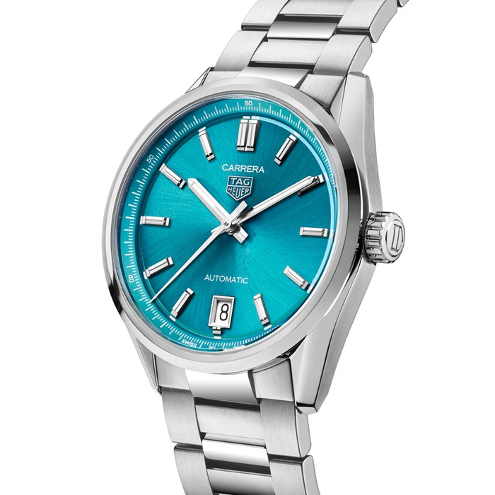 TAG Heuer Carrera Date 36mm Unisex Watch Turquoise WBN2316.BA0001 - Image 2
