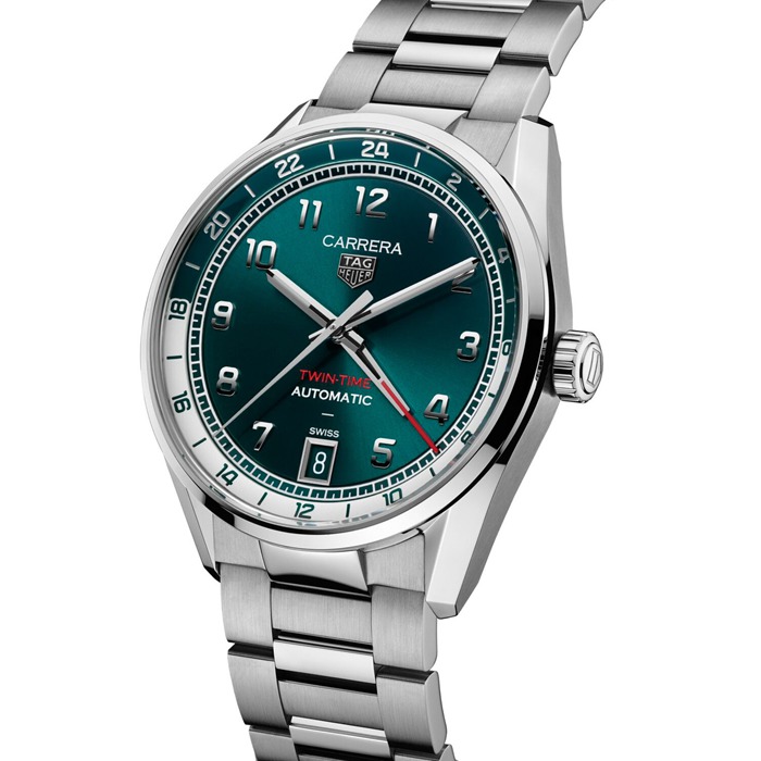 TAG Heuer Carrera Date 41mm Mens Watch Green WDA2114.BA0043 - Image 2