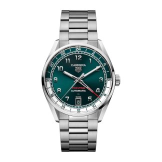 TAG Heuer Carrera Date 41mm Mens Watch Green WDA2114.BA0043