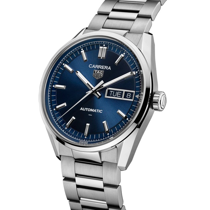 TAG Heuer Carrera Day-Date 41mm Mens Watch Blue WDA2112.BA0043 - Image 2