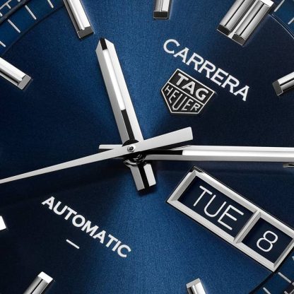 TAG Heuer Carrera Day-Date 41mm Mens Watch Blue WDA2112.BA0043 - Image 3