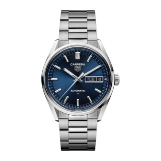 TAG Heuer Carrera Day-Date 41mm Mens Watch Blue WDA2112.BA0043
