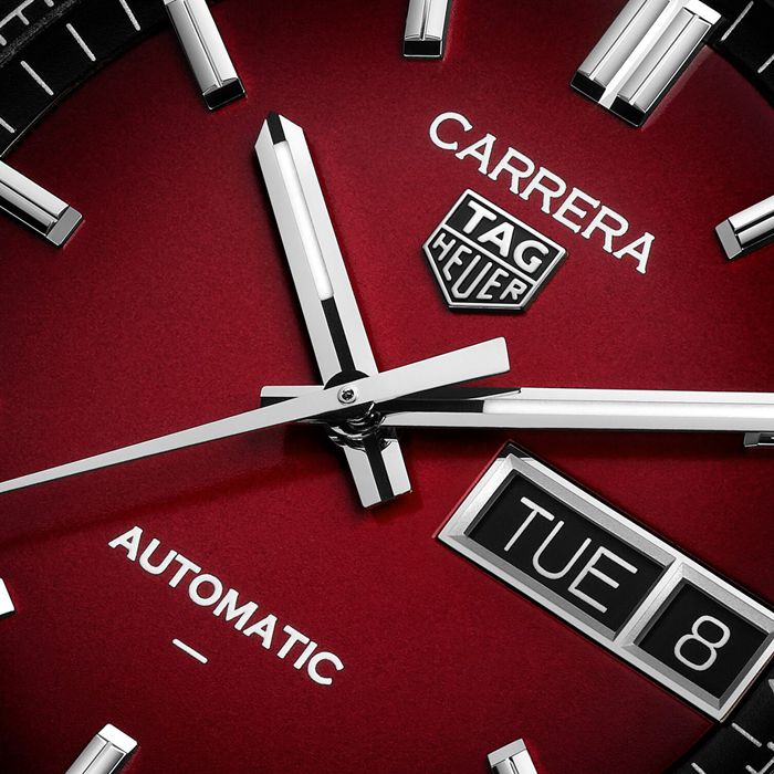 TAG Heuer Carrera Day-Date 41mm Mens Watch Red WDA2113.BA0043 - Image 3