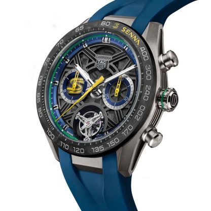 TAG Heuer Carrera Extreme Sport Chronograph Tourbillon X Senna 44mm Mens Watch CBU5081.FT6274 - Image 2