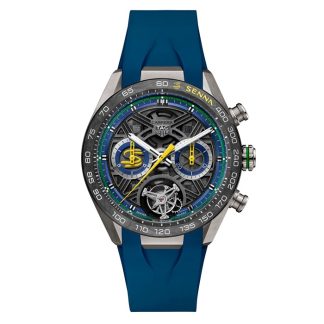 TAG Heuer Carrera Extreme Sport Chronograph Tourbillon X Senna 44mm Mens Watch CBU5081.FT6274