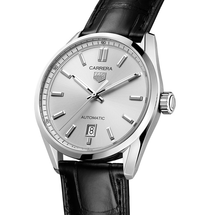 TAG Heuer Carrera Three Hand Automatic Mens 39mm Watch WBN2111.FC6505 - Image 2