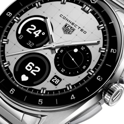 TAG Heuer Connected Calibre E5 40mm Unisex Watch Steel Strap SBT8010.BA0002 - Image 2
