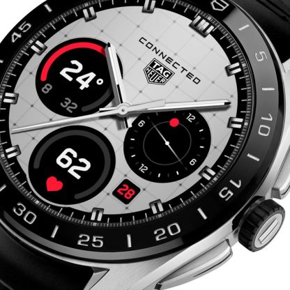 TAG Heuer Connected Calibre E5 45mm Mens Watch Black Rubber Strap SBT8A10.BT6292 - Image 2