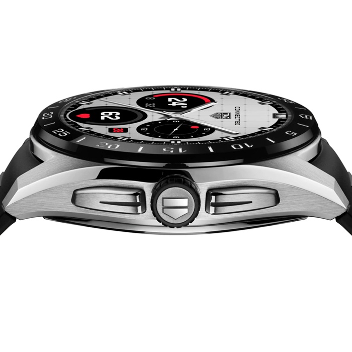 TAG Heuer Connected Calibre E5 45mm Mens Watch Black Rubber Strap SBT8A10.BT6292 - Image 3