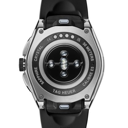TAG Heuer Connected Calibre E5 45mm Mens Watch Black Rubber Strap SBT8A10.BT6292 - Image 4