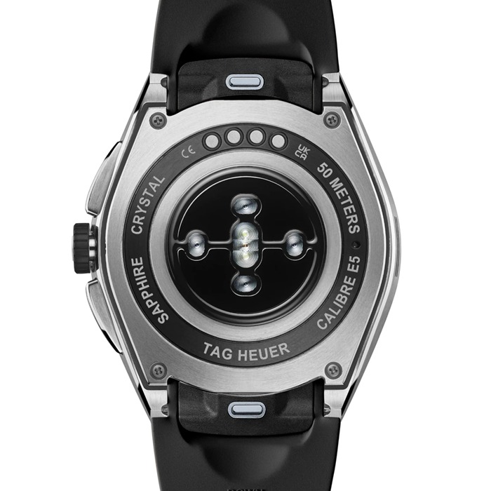 TAG Heuer Connected Calibre E5 45mm Mens Watch Black Rubber Strap SBT8A10.BT6292 - Image 4