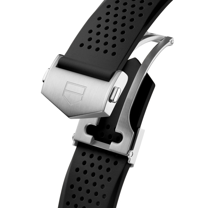 TAG Heuer Connected Calibre E5 45mm Mens Watch Black Rubber Strap SBT8A10.BT6292 - Image 5