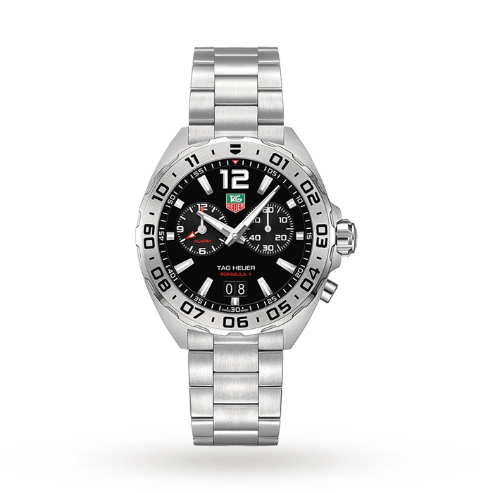 TAG Heuer Formula 1 Quartz Alarm 41mm Mens Watch WAZ111A.BA0875