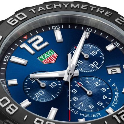 TAG Heuer Formula 1 Quartz Chronograph 200M 43mm Mens Watch Blue CAZ101AV.BA0842 - Image 3