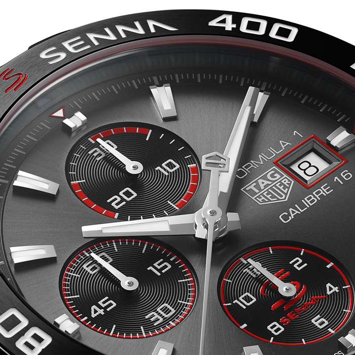 TAG Heuer Formula 1 Senna Special Edition 44mm Mens Watch CAZ201D.BA0633 - Image 3