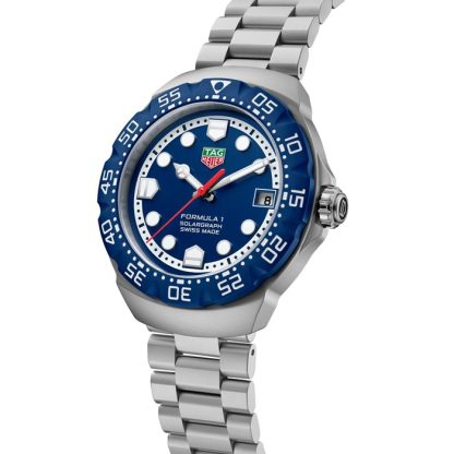 TAG Heuer Formula 1 Solargraph 38mm Mens Watch Blue WBY1112.BA0042 - Image 2