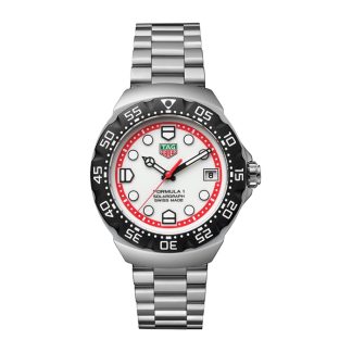 TAG Heuer Formula 1 Solargraph 38mm Mens Watch White WBY1111.BA0042
