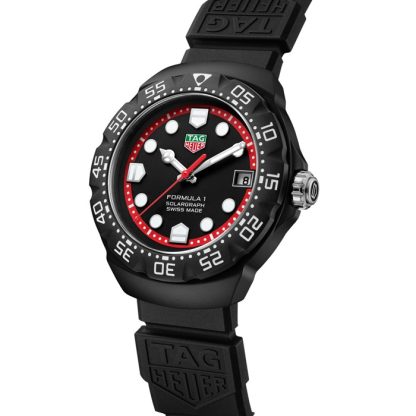 TAG Heuer Formula 1 Solargraph Limited Edition 38mm Mens Watch Black WBY1114.FT8084 - Image 2