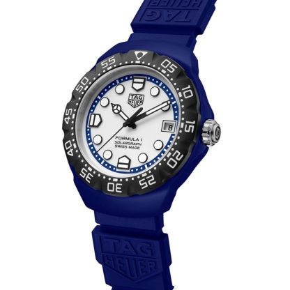 TAG Heuer Formula 1 Solargraph Limited Edition 38mm Mens Watch Blue WBY1162.FT8105 - Image 2