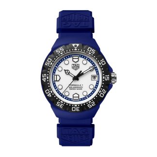 TAG Heuer Formula 1 Solargraph Limited Edition 38mm Mens Watch Blue WBY1162.FT8105