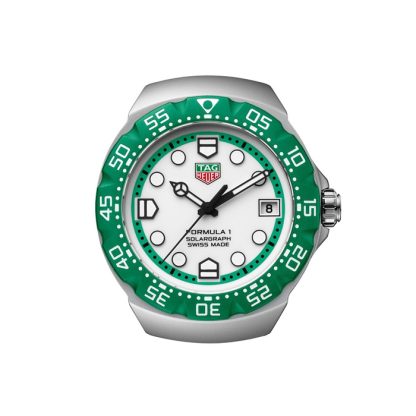 TAG Heuer Formula 1 Solargraph Limited Edition 38mm Mens Watch Green WBY1113.BA0042 - Image 5