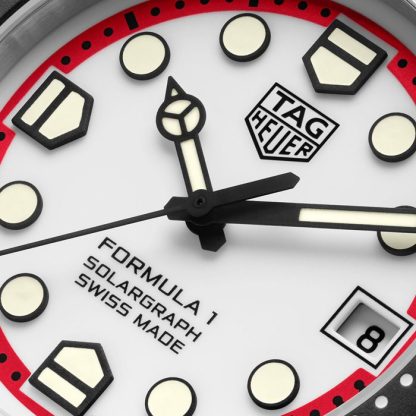 TAG Heuer Formula 1 Solargraph Limited Edition 38mm Mens Watch Red WBY1161.FT8086 - Image 3