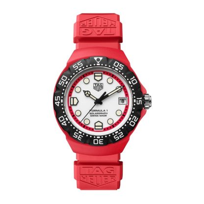 TAG Heuer Formula 1 Solargraph Limited Edition 38mm Mens Watch Red WBY1161.FT8086