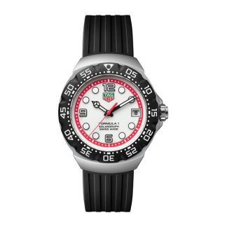 TAG Heuer Formula 1 Solargraph Limited Edition 38mm Mens Watch White WBY111A.FT8106