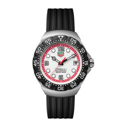 TAG Heuer Formula 1 Solargraph Limited Edition 38mm Mens Watch White WBY111A.FT8106