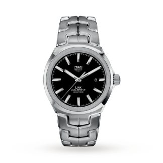 TAG Heuer Link Calibre 5 41mm Automatic Date Mens Watch WBC2110.BA0603