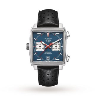 TAG Heuer Vintage Monaco Automatic 39mm Mens Watch CAW211P.FC6356