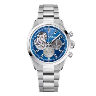 Zenith Chronomaster Automatic 39.5mm Boutique Exclusive Edition Mens Watch Blue 03.3300.3604/51.M3300