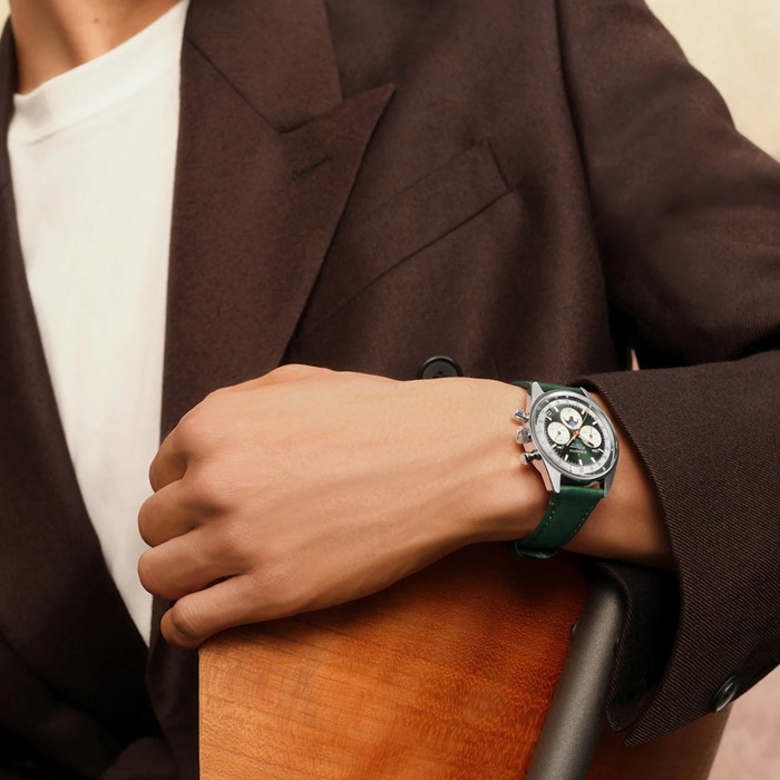 Zenith Chronomaster Original 38mm Boutique Edition Mens Watch Green 03.3400.3610/40.C912 - Image 3
