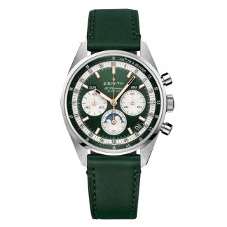 Zenith Chronomaster Original 38mm Boutique Edition Mens Watch Green 03.3400.3610/40.C912