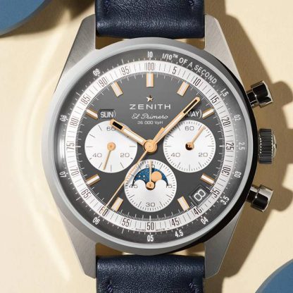 Zenith Chronomaster Original 38mm Mens Watch Grey 03.3400.3610/39.C910 - Image 2