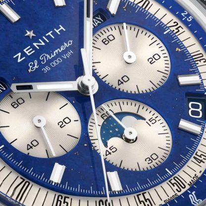 Zenith Chronomaster Original Lapis Lazuli 38mm Mens Watch 03.3400.3610/51.C910 - Image 4