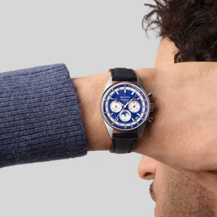 Zenith Chronomaster Original Lapis Lazuli 38mm Mens Watch 03.3400.3610/51.C910 - Image 5