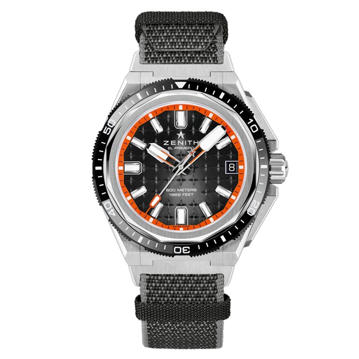 Zenith Defy Extreme Diver 42.5mm Mens Watch Black Interchangeable Strap 95.9600.3620/21.I300 - Image 3