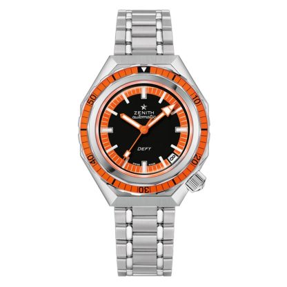 Zenith Defy Revival 37mm Mens Watch Black 03.A3648.670/21.M3648
