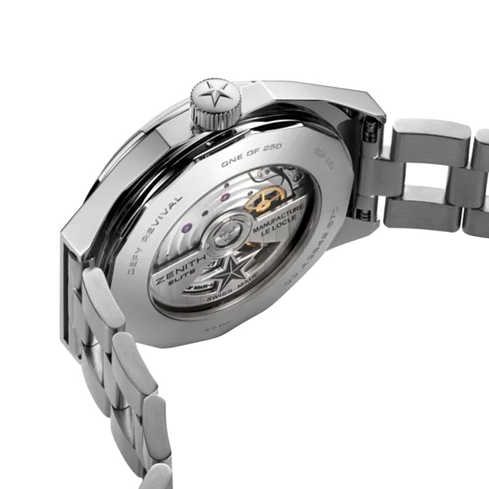 Zenith Defy Revival Automatic 37mm Mens Watch Blue 03.A3642.670/3690.M3642 - Image 3