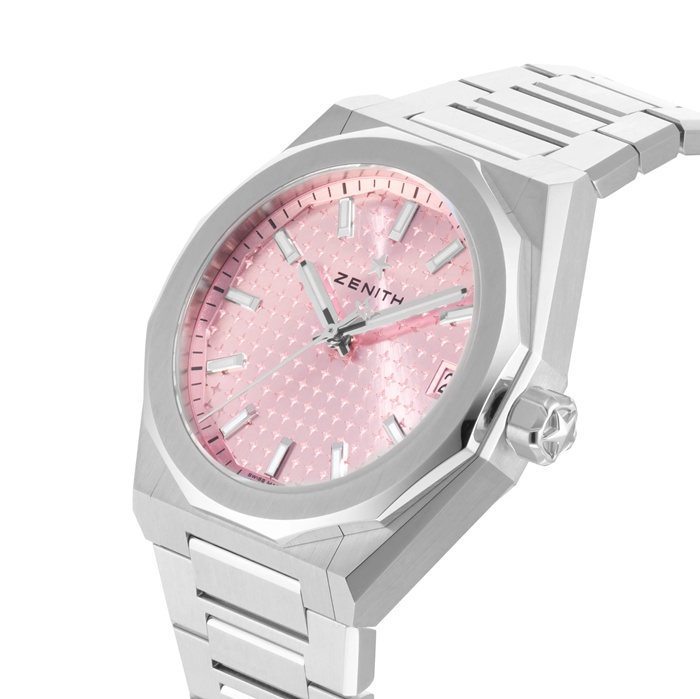 Zenith Defy Skyline 36mm Steel Automatic Watch Pink 03.9400.670/18.I001 - Image 5