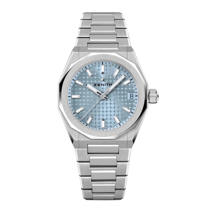 Zenith Defy Skyline Automatic 36mm Unisex Watch Blue Interchangeable Strap 03.9400.670/15.I001