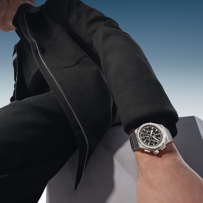 Zenith Defy Skyline Chronograph 42mm Mens Watch Black Interchangeable Strap 03.9500.3600/21.I001 - Image 4